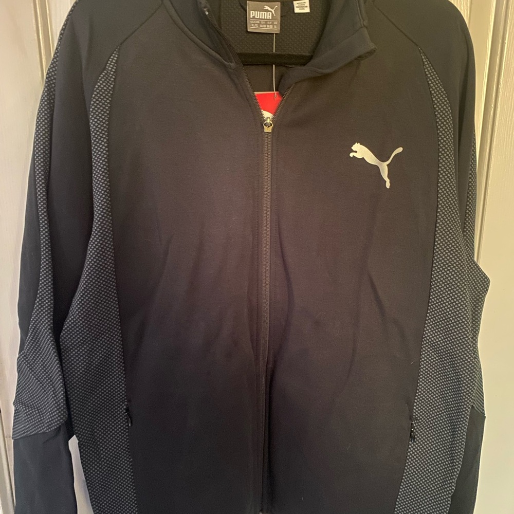Mens PUMA Evostripe Ultimate Jacket Black XL Regular NEW NWT